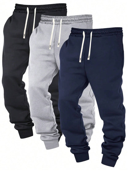 Conjunto de pantalones deportivos para hombre (paquete de 3)