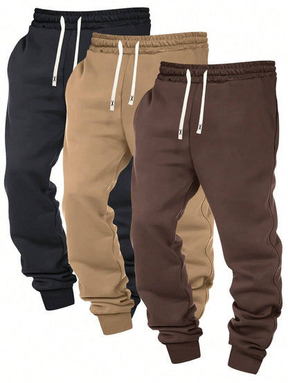 Conjunto de pantalones deportivos para hombre (paquete de 3)