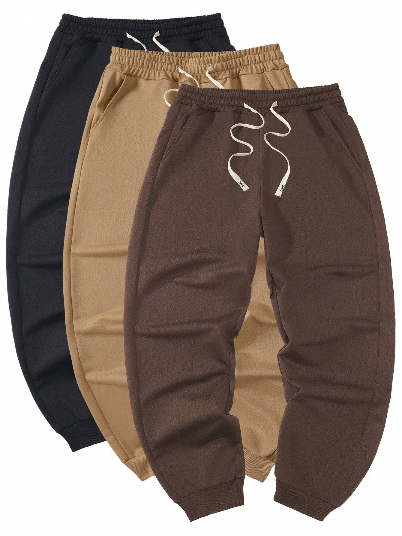 Conjunto de pantalones deportivos para hombre (paquete de 3)