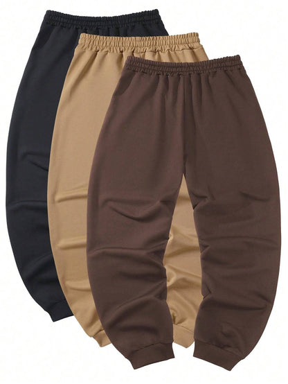 Conjunto de pantalones deportivos para hombre (paquete de 3)