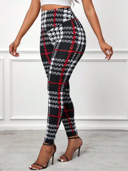 Plaid Leggings: Trendy Comfort for Everyday Style