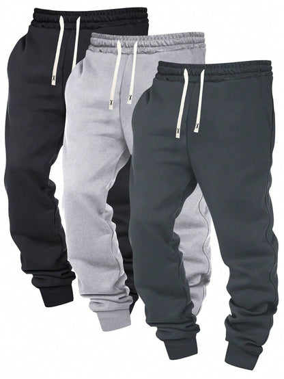 Conjunto de pantalones deportivos para hombre (paquete de 3)