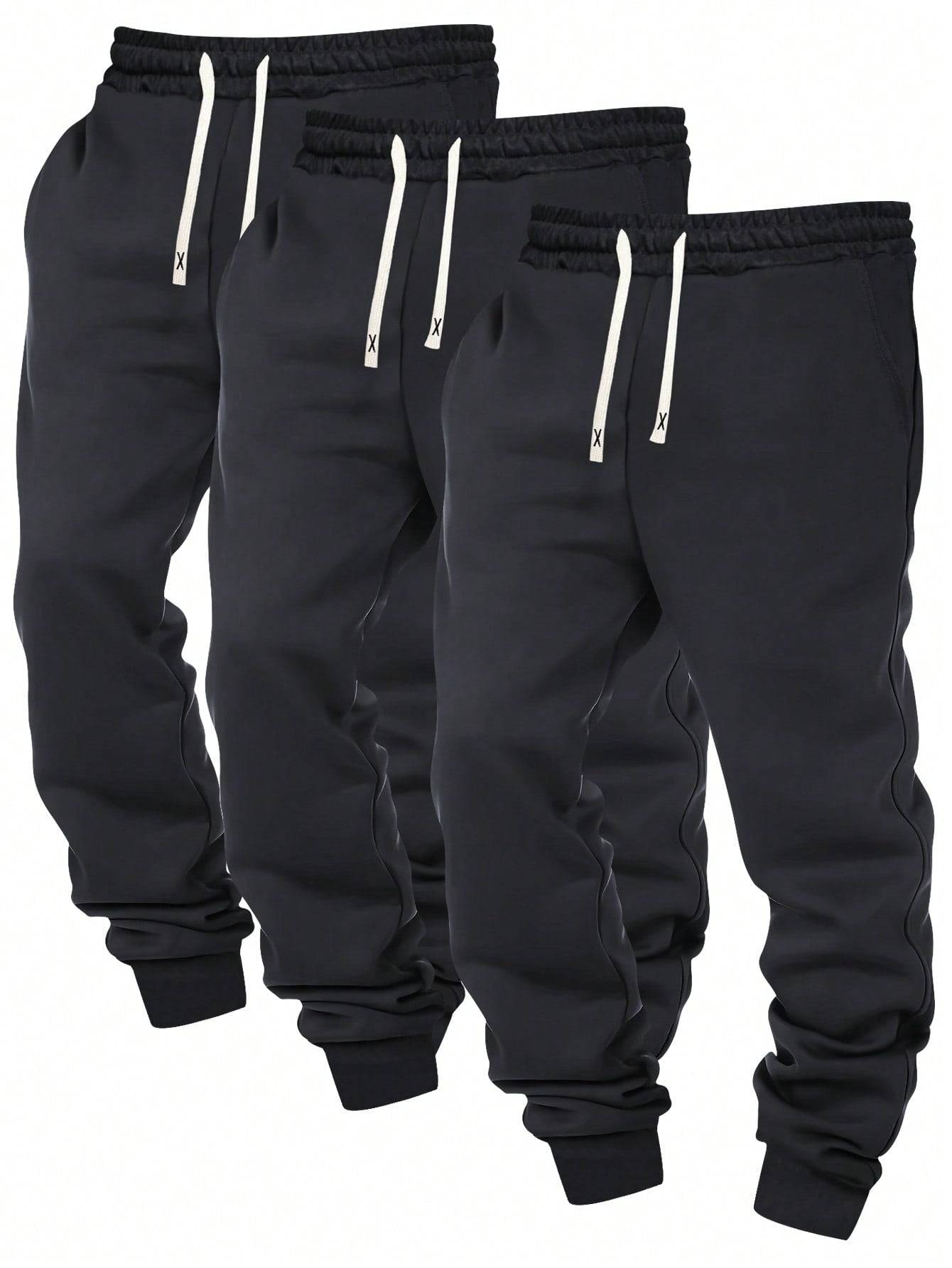 Conjunto de pantalones deportivos para hombre (paquete de 3)