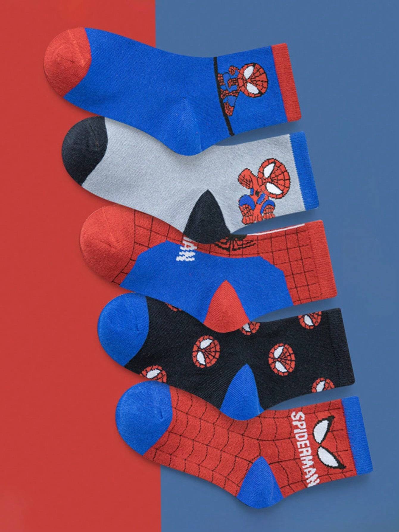 Spider-Man Socks 5 Pack